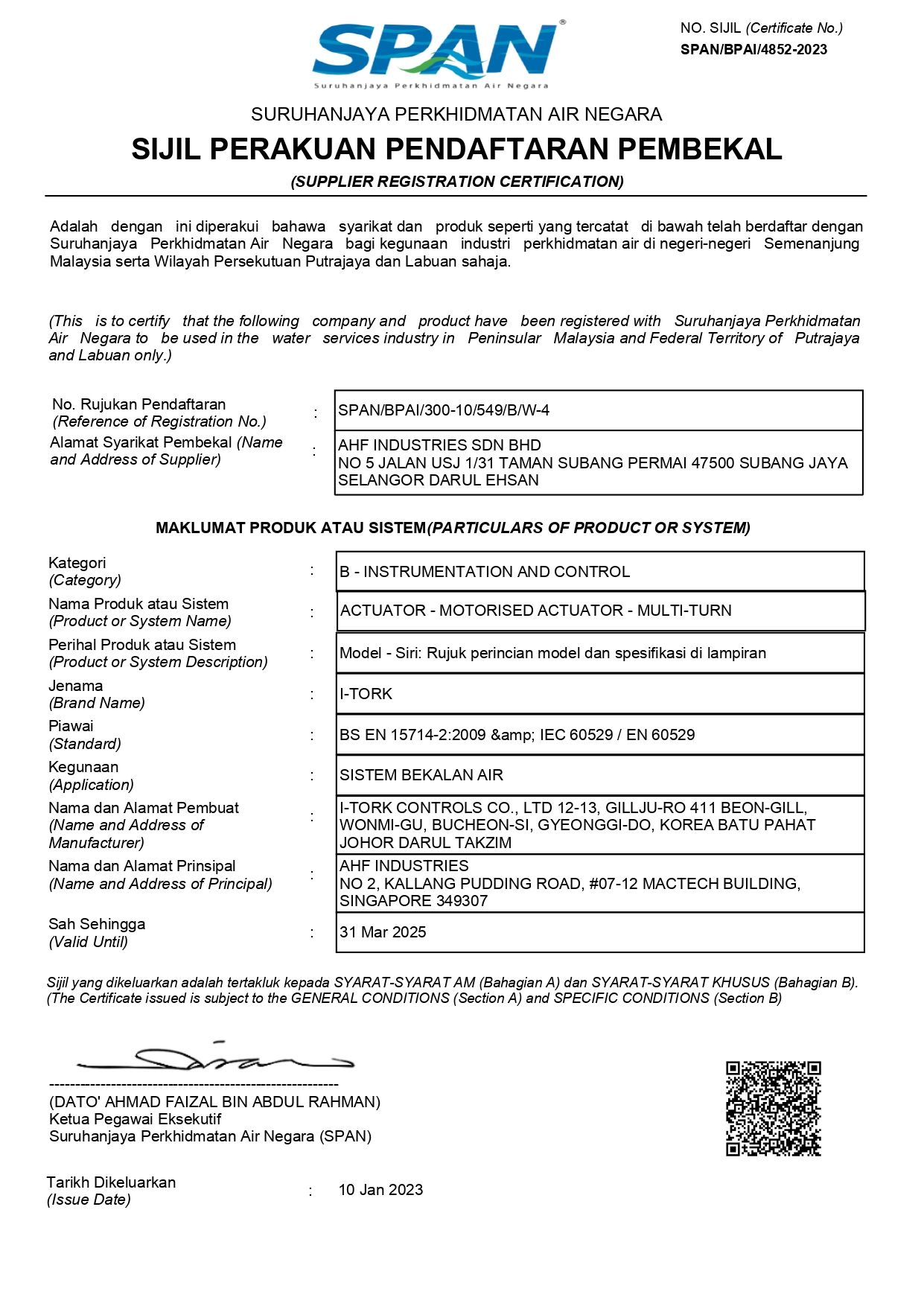 SPAN Certificate 2023 - ITM - Water Treatment_page-0001.jpg
