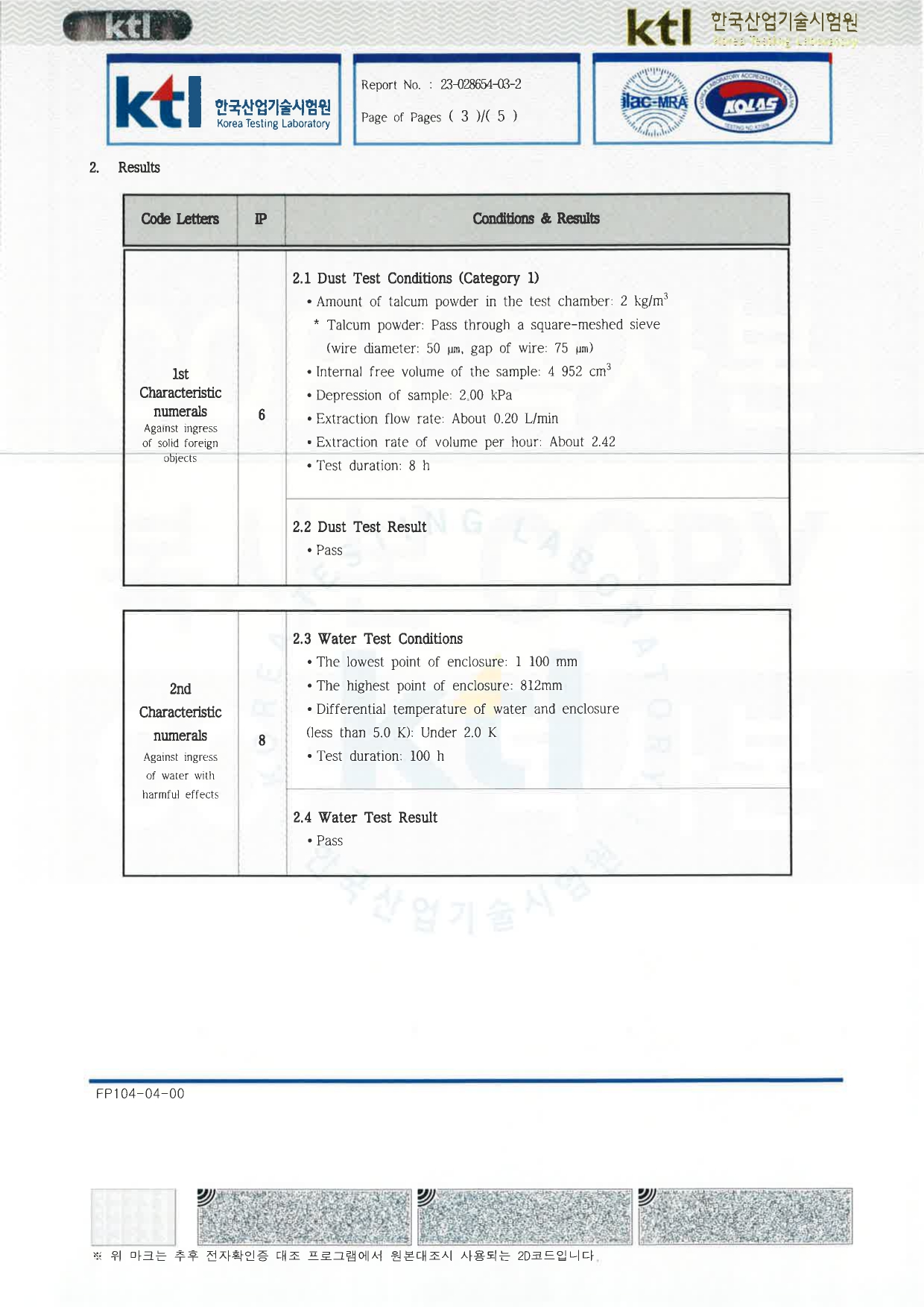 ITQ0350,ITQ0500 IP68 TEST REPORT 230519 (영문)_page-0003.jpg