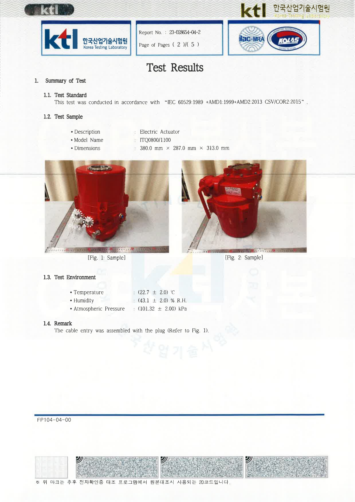ITQ0800,ITQ1100 IP68 TEST REPORT 230519 (영문)_page-0002.jpg