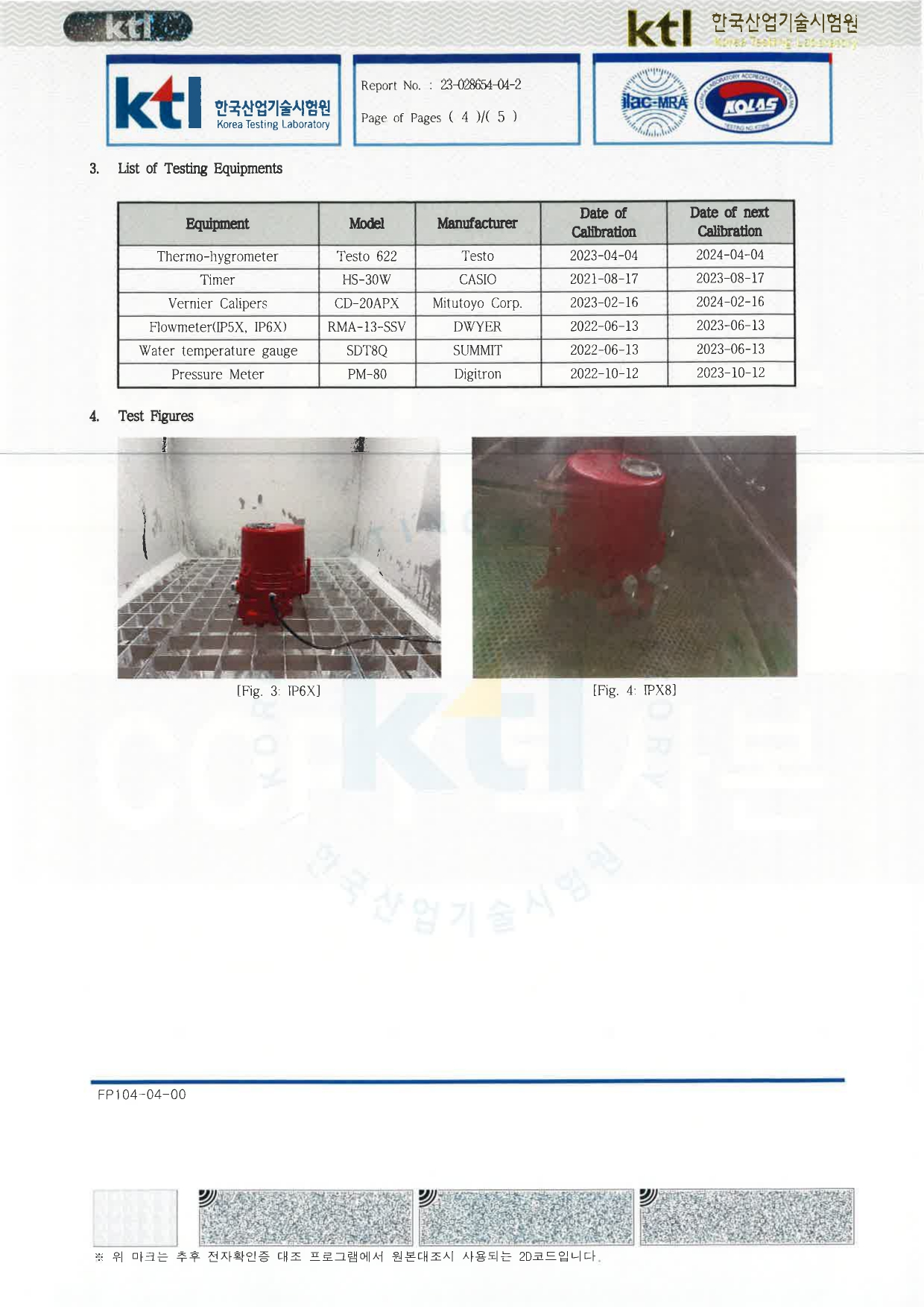 ITQ0800,ITQ1100 IP68 TEST REPORT 230519 (영문)_page-0004.jpg